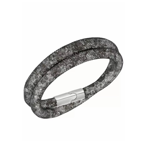 Swarovski Stardust Double Wrap Crystal Bracelet - Picture 1 of 15